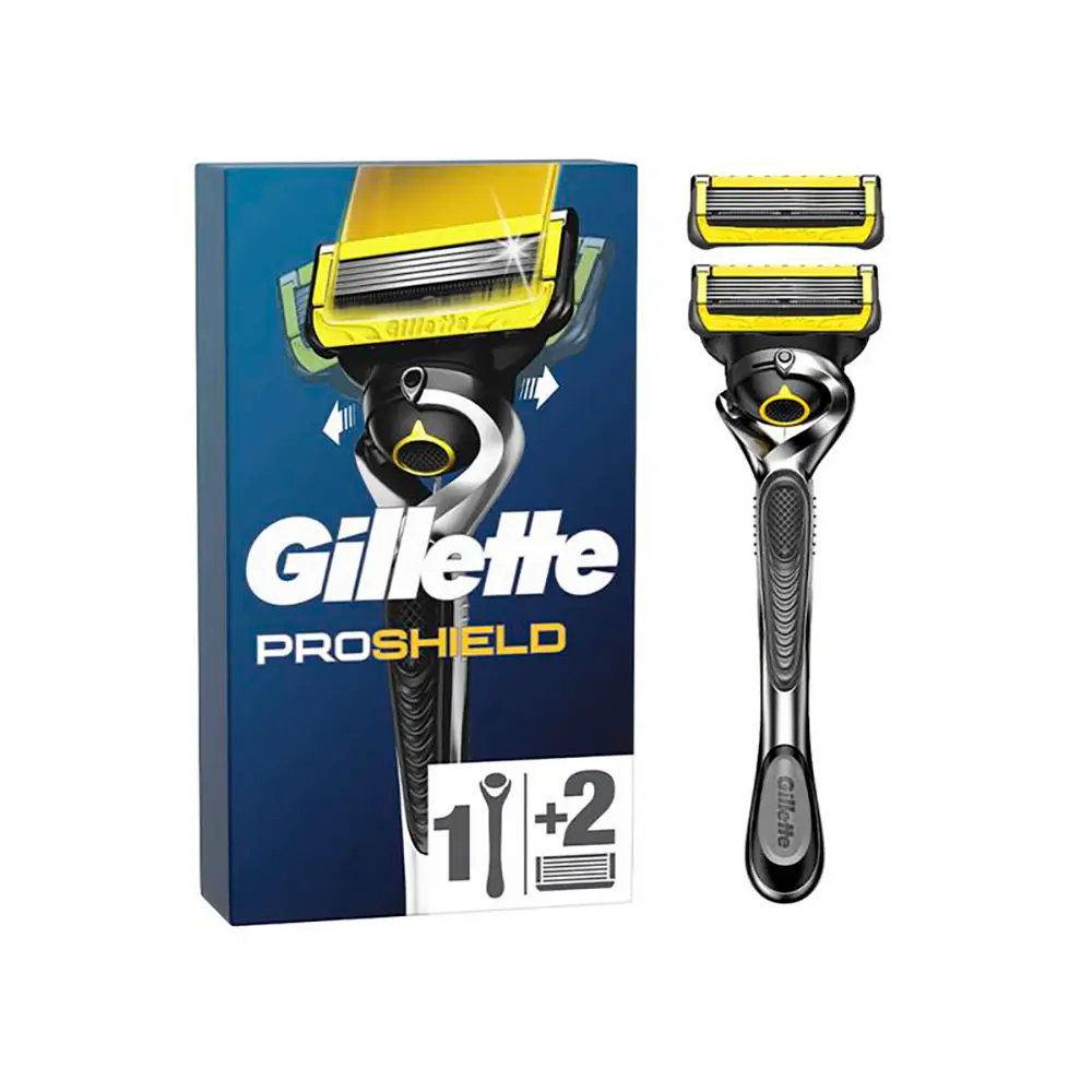 GILLETTE FUSION PROSHIELD machine + 2 refills