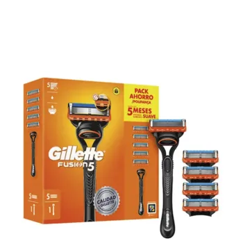 <span class="notranslate">GILLETTE FUSION 5</span> machine + 5 spare parts