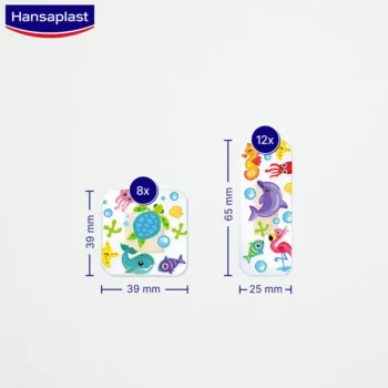 HANSAPLAST HP AQUAPROTECT KIDS dressings 20 u
