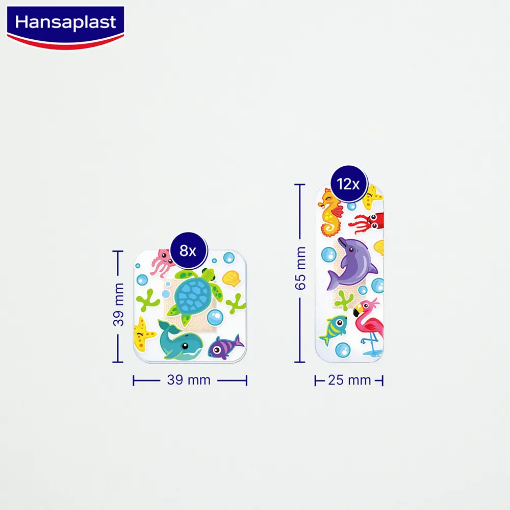 HANSAPLAST Medicazioni HP AQUAPROTECT KIDS 20 u