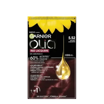GARNIER OLIA RED LACQUERS permanent color #5.52-Malbec Exquisito 3 u