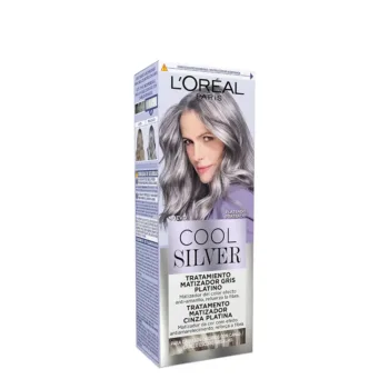 L'OREAL PARIS COOL SILVER platinum gray toning treatment #Silver 1 u
