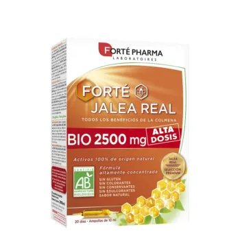 FORTE PHARMA FORTE ROYAL JELLY BIO Ampoules de 2500 mg 20 x 15 ml