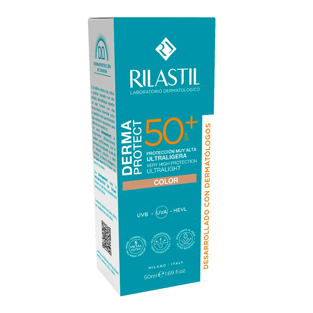 RILASTIL DERMAPROTECT ultralight photoprotector with color SPF50+ 50 ml RILASTIL DERMAPROTECT ultralight photoprotector with color SPF50+ 50 ml