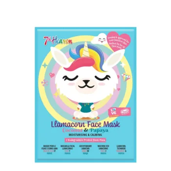 7TH HEAVEN LLAMACORN face mask 1 unit