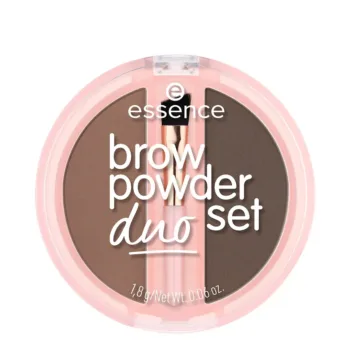 ESSENCE BROW POWDER eyebrow powder duo #02 1.8 gr