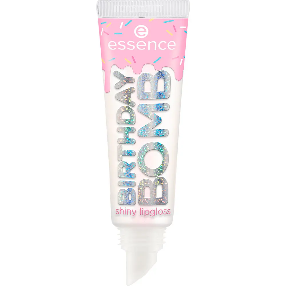 ESSENCE BIRTHDAY BOMB Lip Gloss #01-Cake My Day 10 ml ESSENCE BIRTHDAY BOMB Lip Gloss #01-Cake My Day 10 ml - Image 2