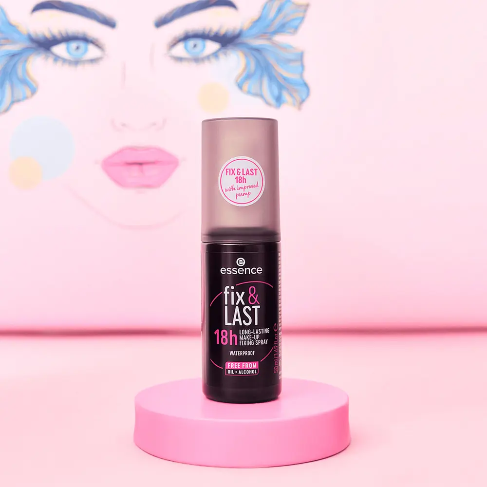 ESSENCE FIX & LAST 18H LONG-LASTING Makeup Setting Spray 50 ml ESSENCE FIX & LAST 18H LONG-LASTING Makeup Setting Spray 50 ml - Image 4