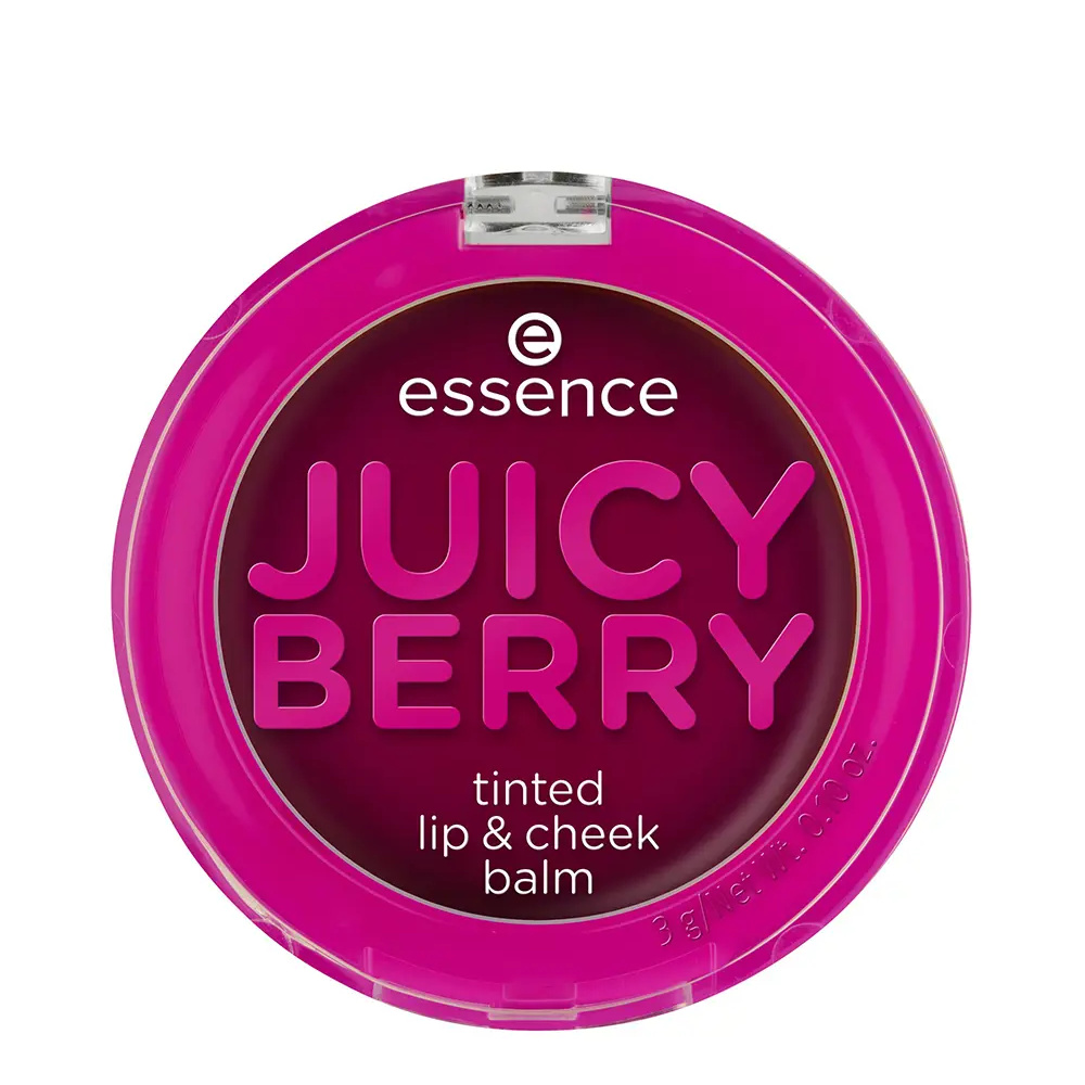 ESSENCE JUICY BERRY Lip and Cheek Balm 3 gr ESSENCE JUICY BERRY Lip and Cheek Balm 3 gr
