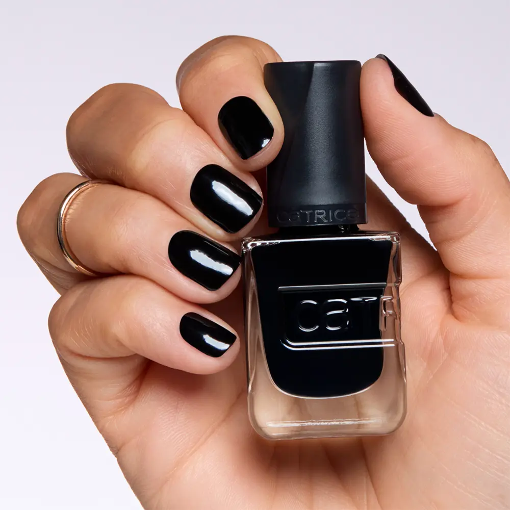 CATRICE GEL AFFAIR nail polish #037-Black To The Roots 10.5 ml