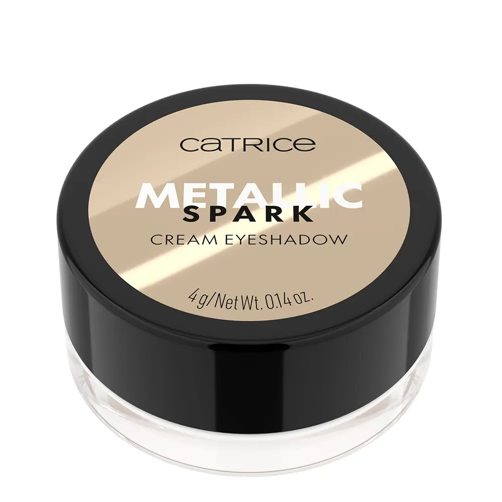 CATRICE METALLIC SPARK cream eyeshadow #010-Champagne Chic 4 gr CATRICE METALLIC SPARK cream eyeshadow #010-Champagne Chic 4 gr