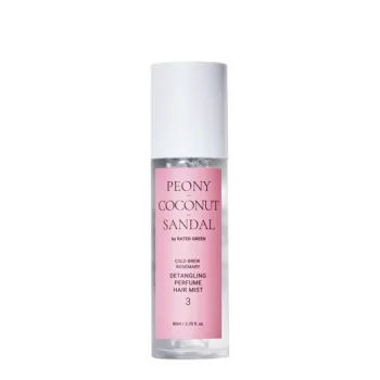 RATED GREEN PEONY COCCONUT SANDAL 03 detanling perfume hair mist 80 ml