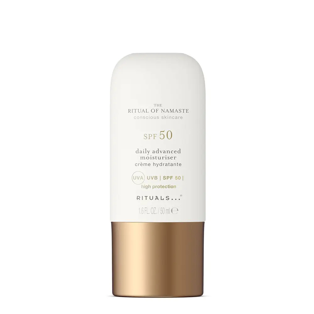 <span class="notranslate">RITUALS THE RITUAL OF NAMASTE</span> SPF50 daily advanced moisturiser 50 ml <span class="notranslate">RITUALS THE RITUAL OF NAMASTE</span> SPF50 daily advanced moisturiser 50 ml