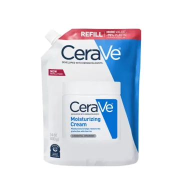 CERAVE MOISTURIZING CREAM dry to very dry skin refill 454 gr