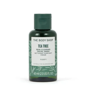 <span class="notranslate">THE BODY SHOP TEA TREE</span> facial cleanser 60 ml