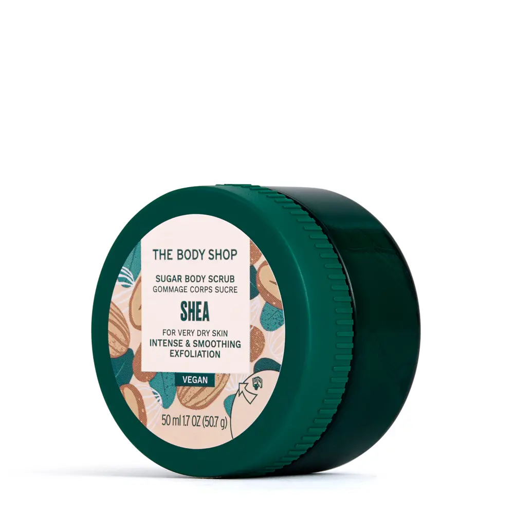 THE BODY SHOP Scrub corpo allo zucchero di karité 50 ml THE BODY SHOP Scrub corpo allo zucchero di karité 50 ml