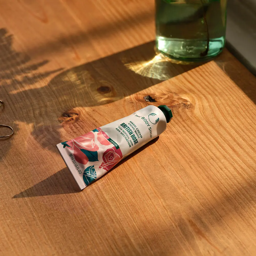 THE BODY SHOP BRITISH ROSE hand cream 30 ml