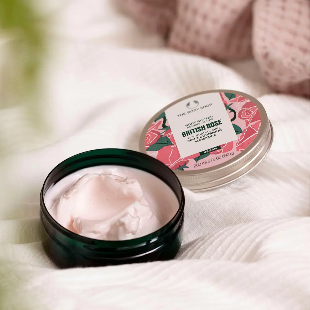 THE BODY SHOP BRITISH ROSE body butter 200 ml