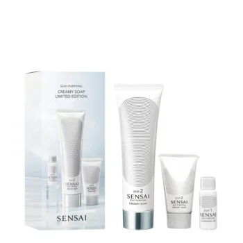 SENSAI SILKY PURIFYING CREAMY SOAP LIMITED CASE 3 pcs
