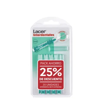 LACER EXTRA-FEINE ECKIGE INTERDENTALZAHLEN #Sortiert 2 x 10 Einheiten