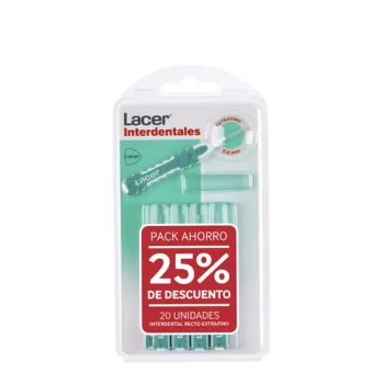 LACER INTERDENTAL STRAIGHT extra fein #sortiert 2 x 10 Stück