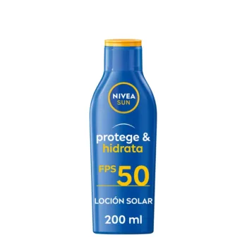 NIVEA SUN SCHÜTZT & SPENDET FEUCHTIGKEIT Lotion SPF50+ 200 ml
