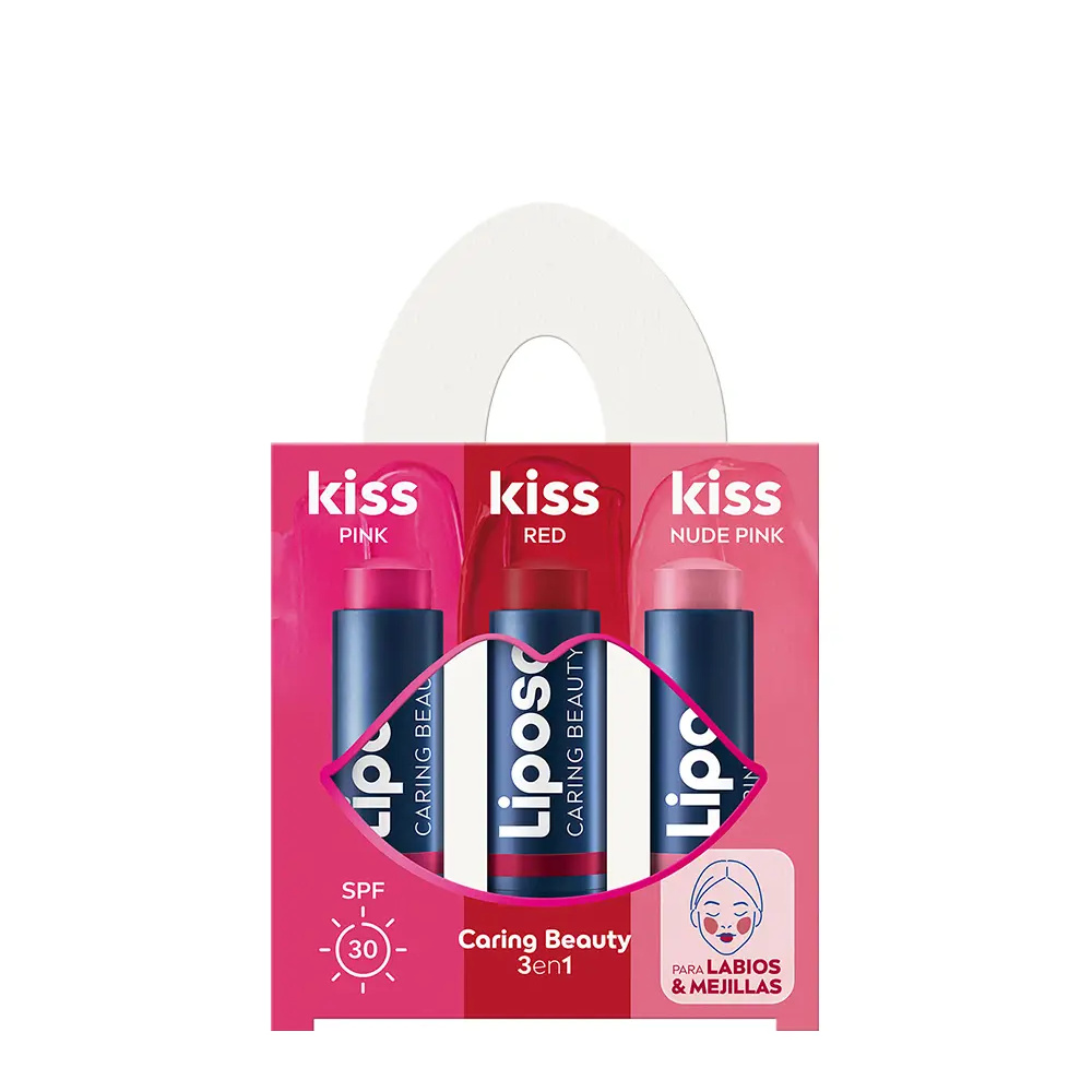 LIPOSAN KISS KISS KISS PACK 3 pcs LIPOSAN KISS KISS KISS PACK 3 pcs