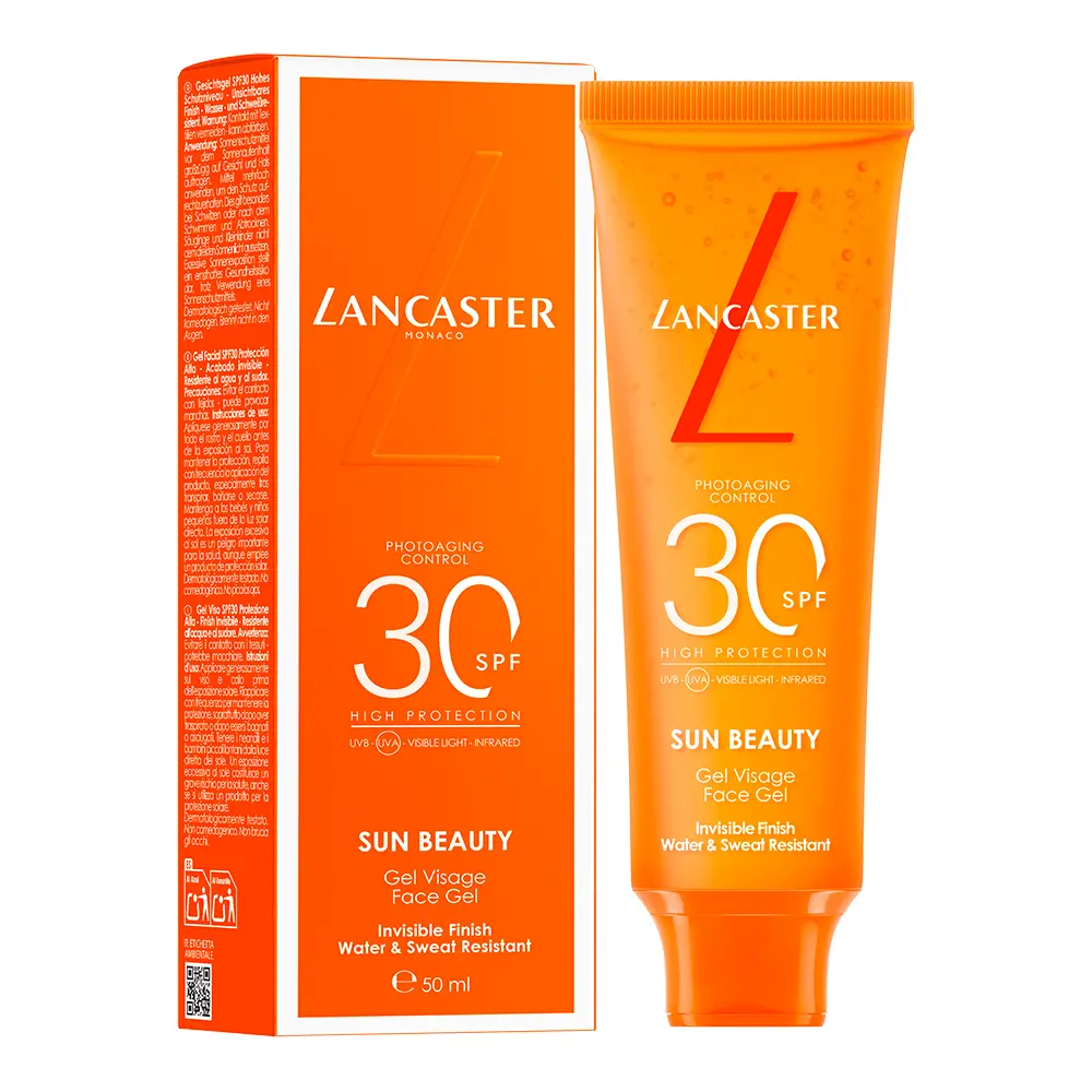 LANCASTER SUN SPORT invisible facial gel SPF30 50 ml