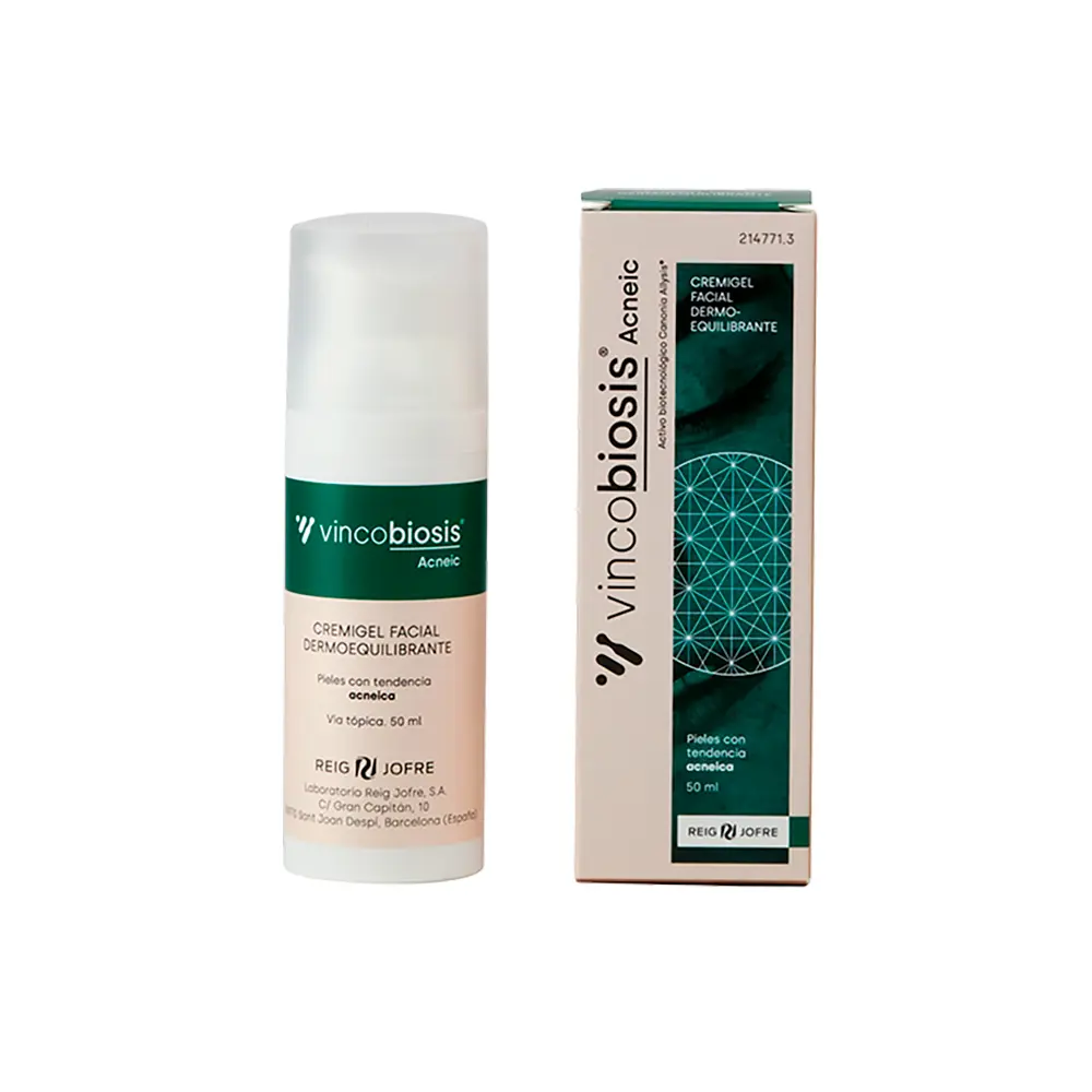 VINCOBIOSIS VINCOBIOSIS ACNEIC dermobalancing facial creamgel 50 ml