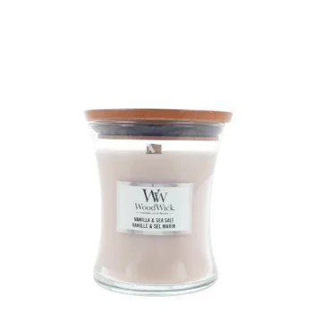 WOODWICK Candle #Vanilla & Sea Salt 275 gr