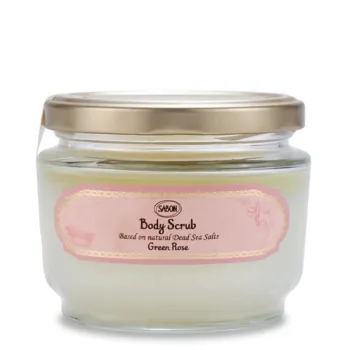 SABON BODY SCRUB green rose 320 gr