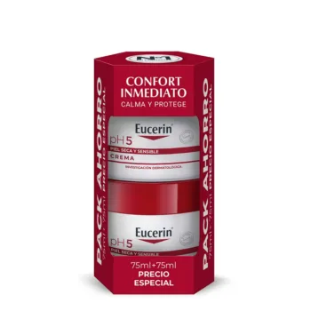 EUCERIN PH5 Sensitive Skin Cream pack 2 x 75 ml