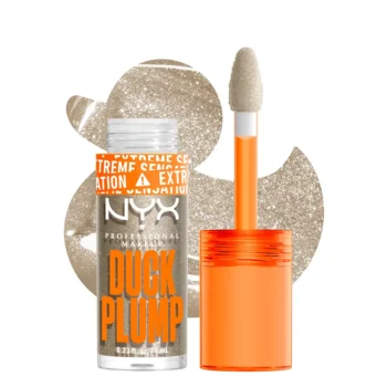 NYX PROFESSIONAL MAKE UP DUCK PLUMP lip gloss #20-Quazy Silver 6.8 ml