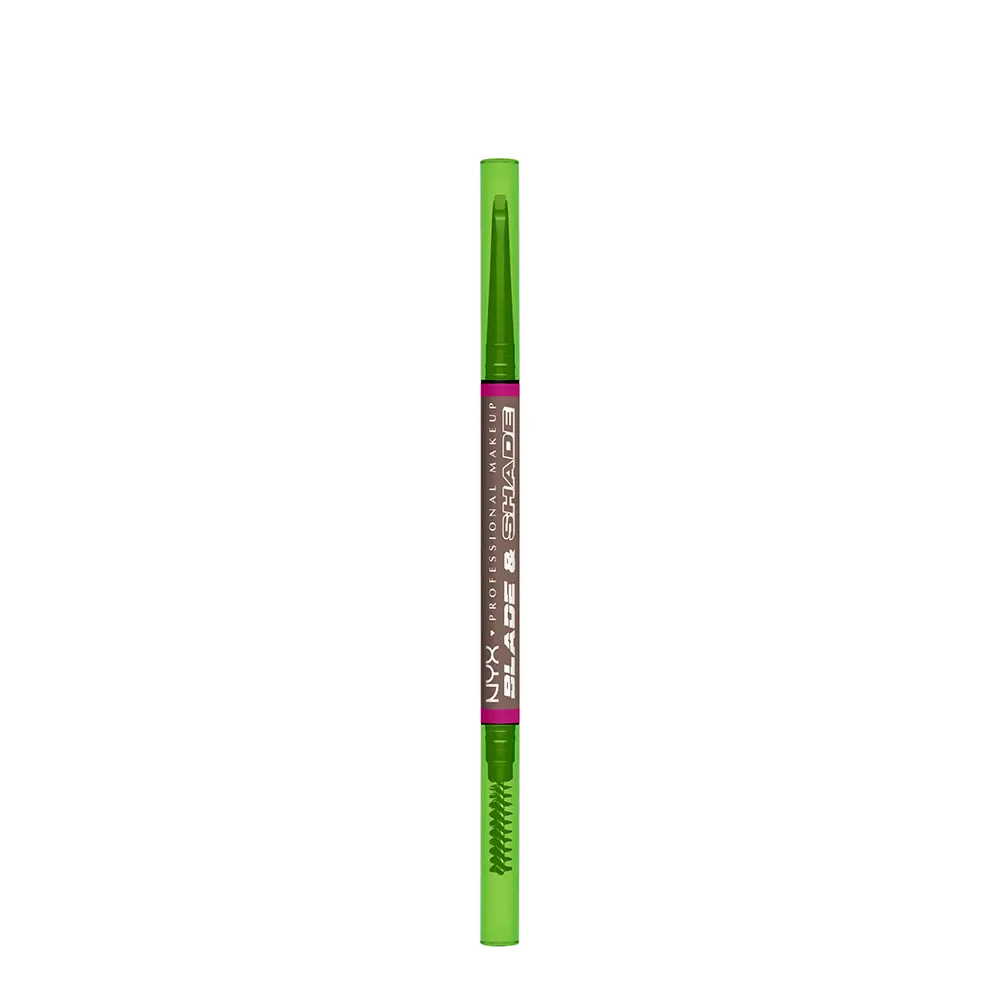 NYX PROFESSIONAL MAKE UP BLADE & SHADE NANO eyebrow pencil #03-Cool Ash Brown 1 unit NYX PROFESSIONAL MAKE UP BLADE & SHADE NANO eyebrow pencil #03-Cool Ash Brown 1 unit
