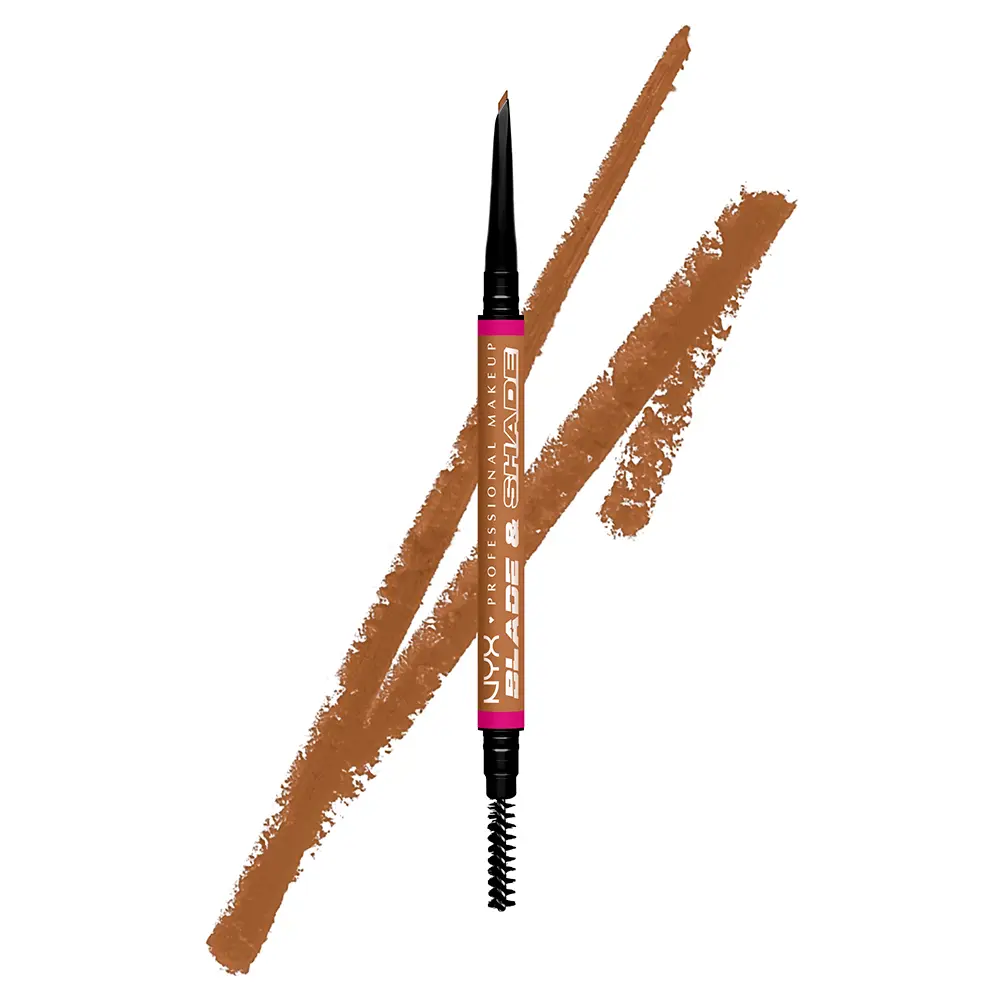 NYX PROFESSIONAL MAKE UP BLADE & SHADE NANO eyebrow pencil #01-Ash Blonde 1 unit NYX PROFESSIONAL MAKE UP BLADE & SHADE NANO eyebrow pencil #01-Ash Blonde 1 unit - Image 3