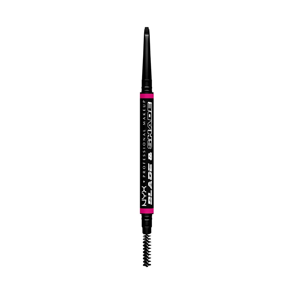NYX PROFESSIONAL MAKE UP BLADE & SHADE NANO eyebrow pencil #12-Black 1 unit
