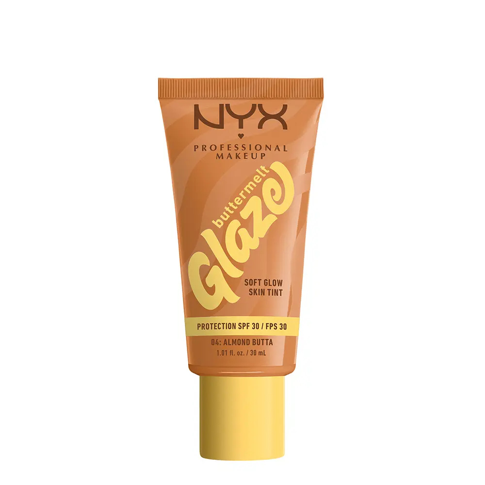 <span class="notranslate">NYX PROFESSIONAL MAKE UP BUTTERMELT GLAZE</span> sunscreen tint + SPF30 #04-Almond Butta 30 ml <span class="notranslate">NYX PROFESSIONAL MAKE UP BUTTERMELT GLAZE</span> sunscreen tint + SPF30 #04-Almond Butta 30 ml