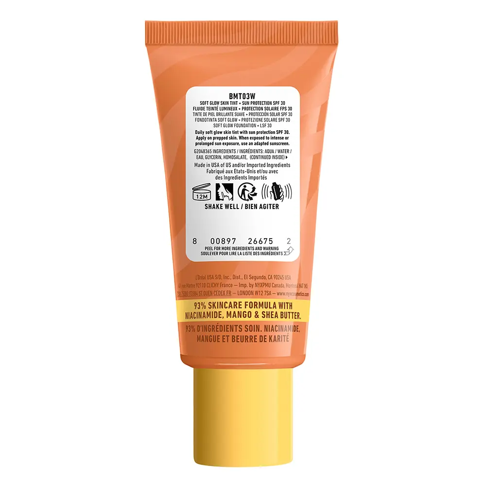 <span class="notranslate">NYX PROFESSIONAL MAKE UP BUTTERMELT GLAZE</span> sunscreen tint + SPF30 #03-Cashew Butta 30 ml