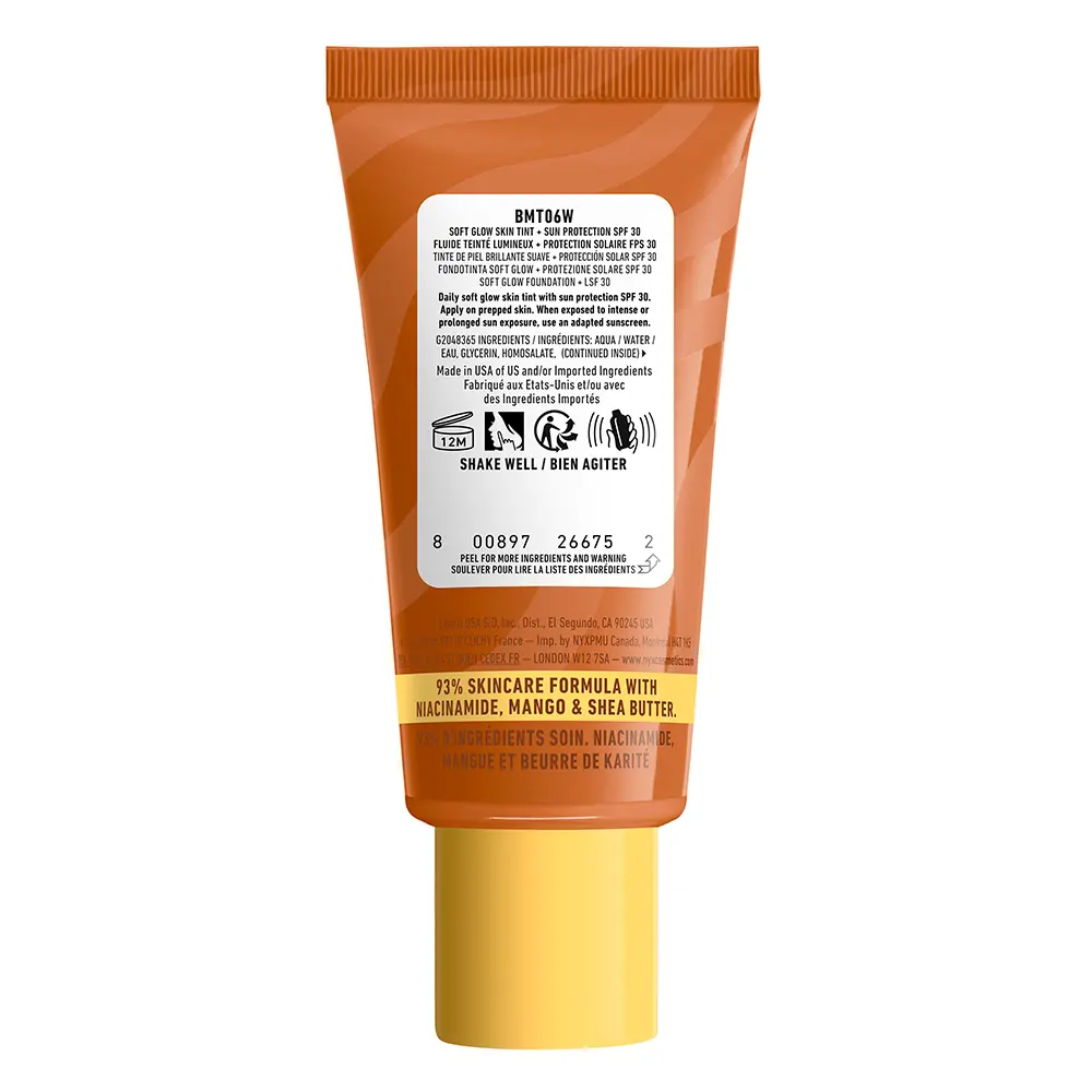 <span class="notranslate">NYX PROFESSIONAL MAKE UP BUTTERMELT GLAZE</span> sunscreen tint + SPF30 #06-Praline Butta 30 ml