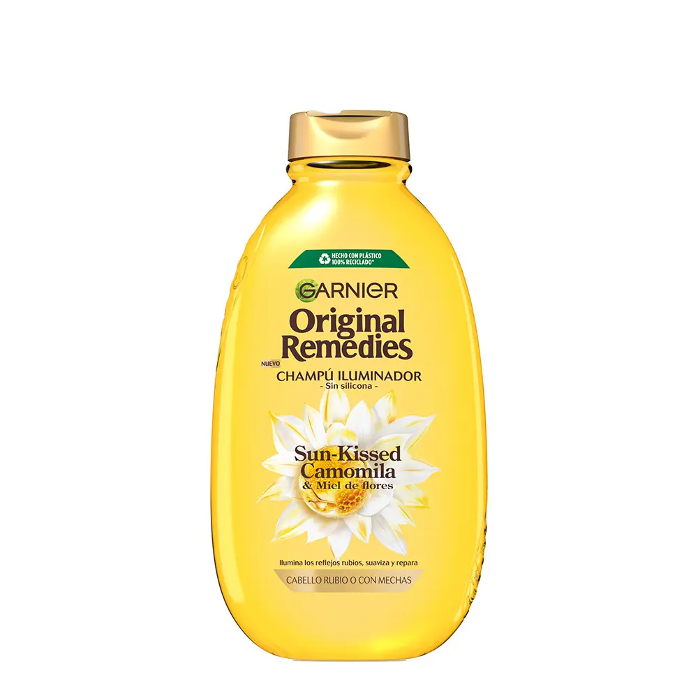 GARNIER ORIGINAL REMEDIES chamomile and flower honey shampoo 600 ml GARNIER ORIGINAL REMEDIES chamomile and flower honey shampoo 600 ml