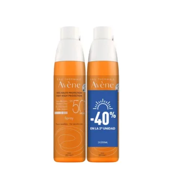 AVENE SPRAY SOLAIRE SPF50+ pack 2 x 200 ml
