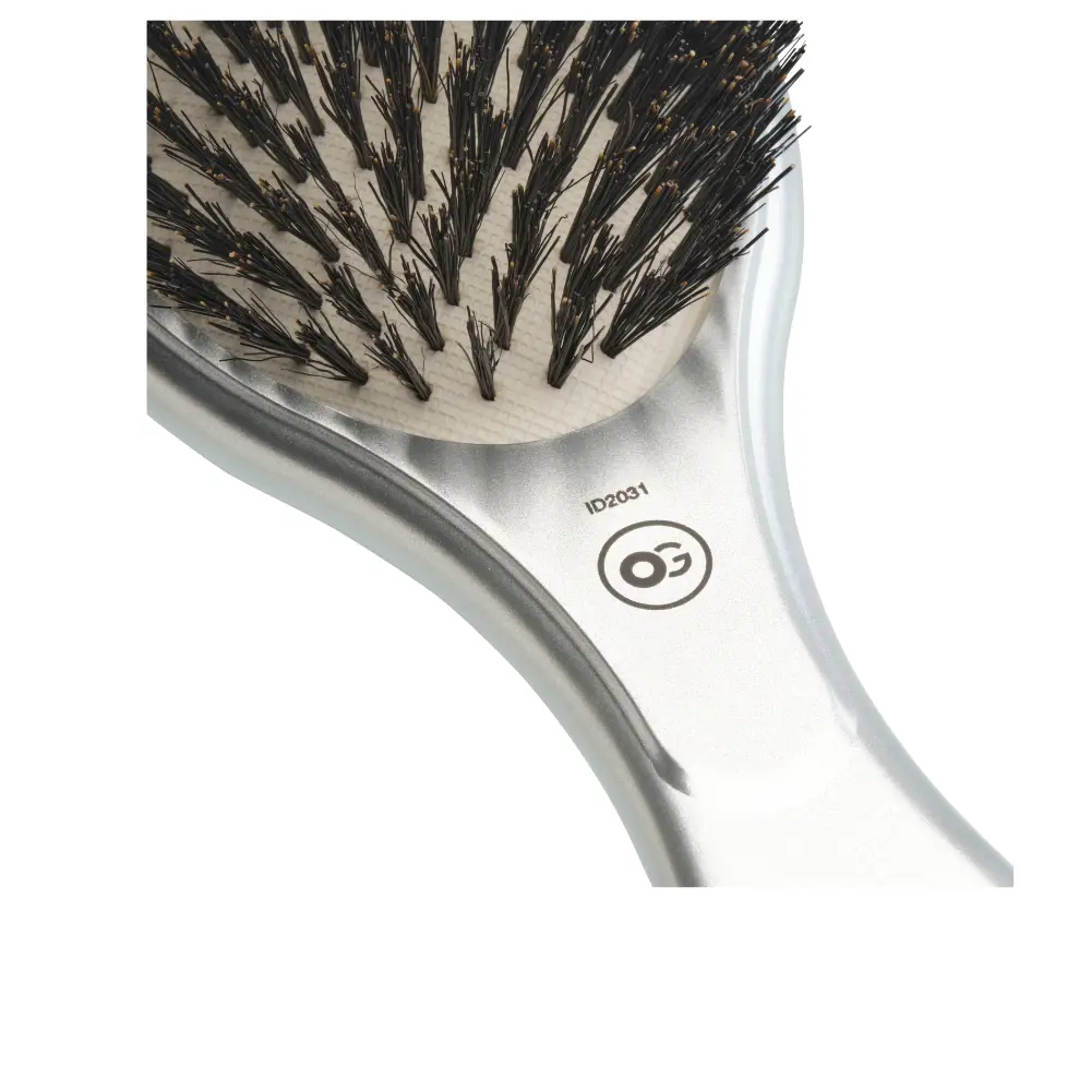 OLIVIA GARDEN EXPERT CARE OVAL Boar&Nylon Bristles Silver 1 u OLIVIA GARDEN EXPERT CARE OVAL Boar&Nylon Bristles Silver 1 u - Image 3