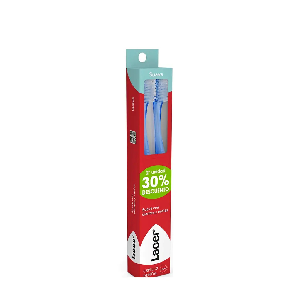 LACER SOFT TOOTHBRUSH pack of 2 units LACER SOFT TOOTHBRUSH pack of 2 units