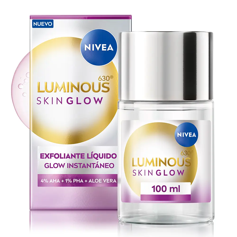 NIVEA LUMINOUS 630º Skin Glow esfoliante liquido 100 ml
