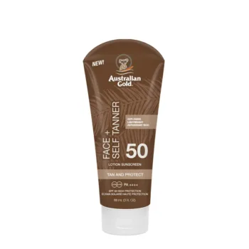 AUSTRALIAN GOLD FACE SELF TANNER SPF50 sunscreen 88 ml