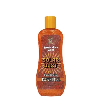 AUSTRALIAN GOLD SOLAR DUST DARK TANNING power gel 236 ml