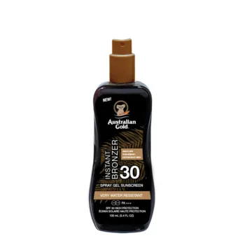 AUSTRALIAN GOLD INSTANT BRONZER Spray Gel Sunscreen SPF30 100 ml AUSTRALIAN GOLD INSTANT BRONZER Spray Gel Sunscreen SPF30 100 ml