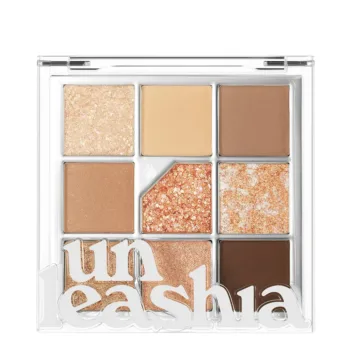 UNLEASHIA GLITTERPEDIA eye palette #2-All Of Brown 6.2 gr