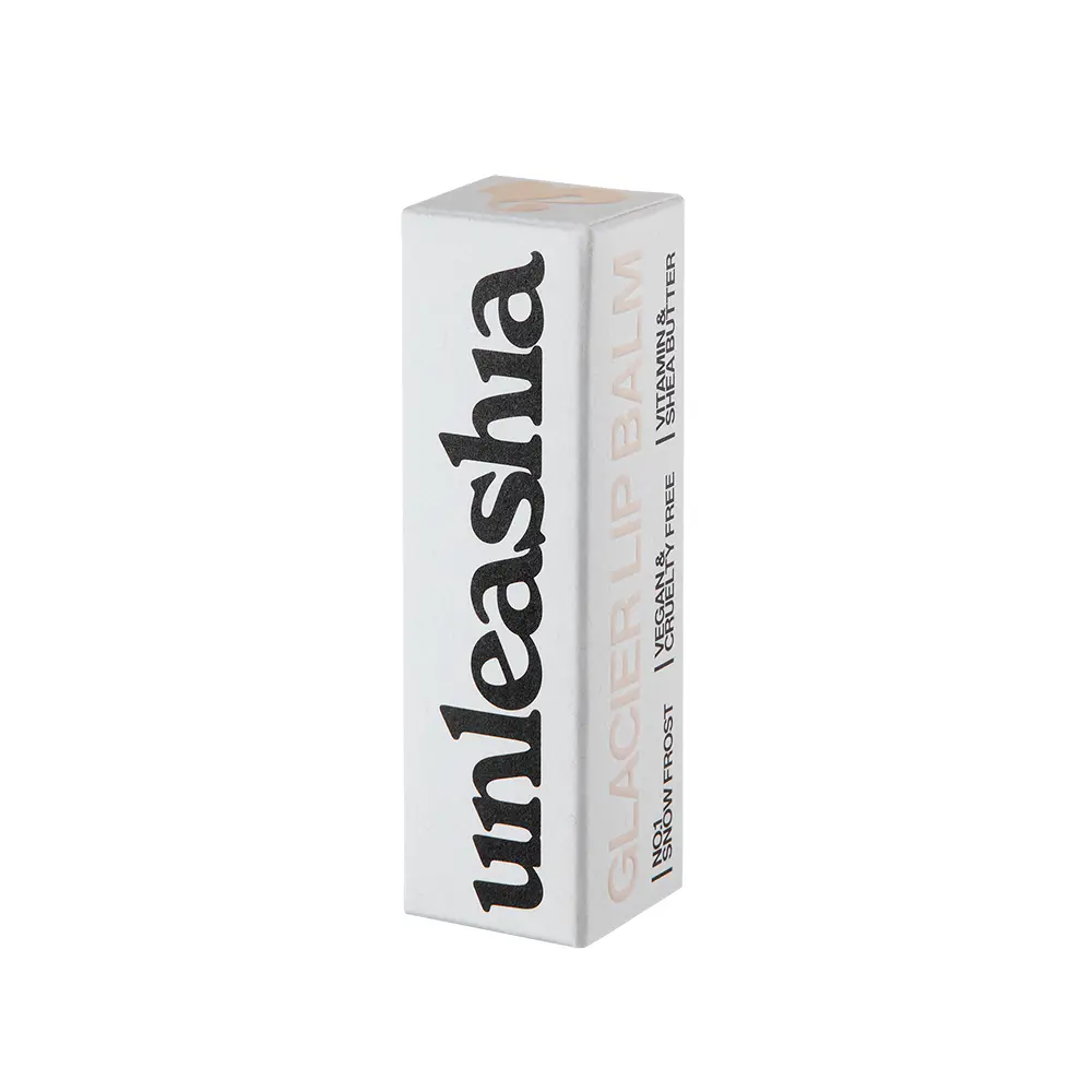 UNLEASHIA GLACIER VEGAN lip balm #01-Snow Frost 3.3 gr
