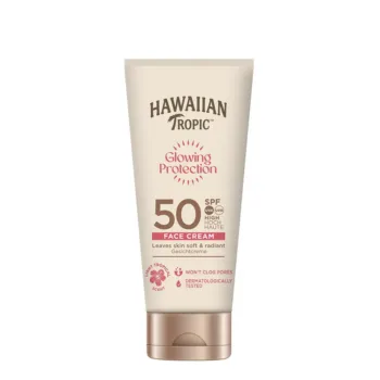HAWAIIAN TROPIC GLOWING PROTECTION face cream SPF50 50 ml